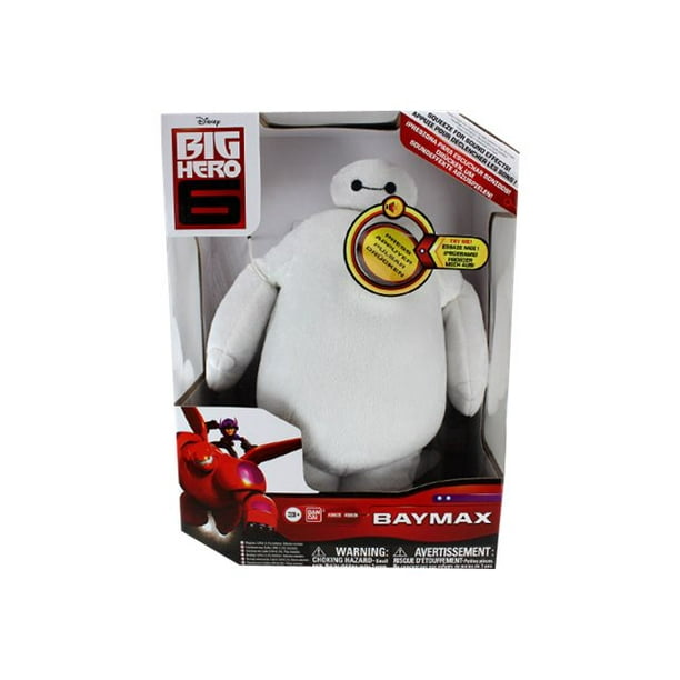 White Official Disney Big Hero 6-7cm Baymax Plush Soft toy with hang tag